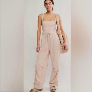 Free People X FP Movement Inbound Onesie in Cashmere Size Small
